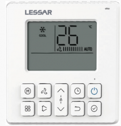 Напольно-потолочная сплит-система Lessar LS-HE24TWE2/LU-HE24UWE2 Eco Energy