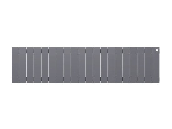 Биметаллический радиатор отопления Royal Thermo PianoForte 300 20 секций Silver Satin