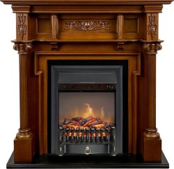 Каминокомплект Royal Flame Oxford с очагом Fobos FX M Black орех