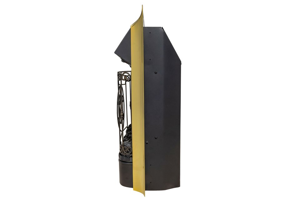 Каминокомплект Royal Flame California STD CRM (Разборный) с очагом Majestic FX M Brass санд смоук