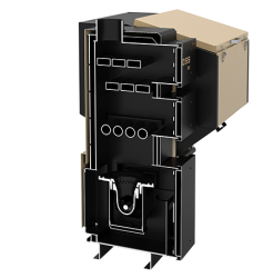 Напольный твердотопливный котел Koloss Auto DUO PLUS 35