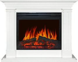 Каминокомплект Royal Flame Lyon с очагом Jupiter FX белый