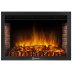 Каминокомплект Firelight Bricks Wood 30 с очагом Electrolux EFP/P-3020LS камень темный/шпон венге