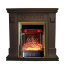 Каминокомплект Interflame Остин с очагом Majestic FX M Brass темный дуб