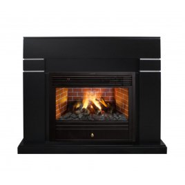 Каминокомплект RealFlame Lindelse 26 BLM с очагом 3D Novara